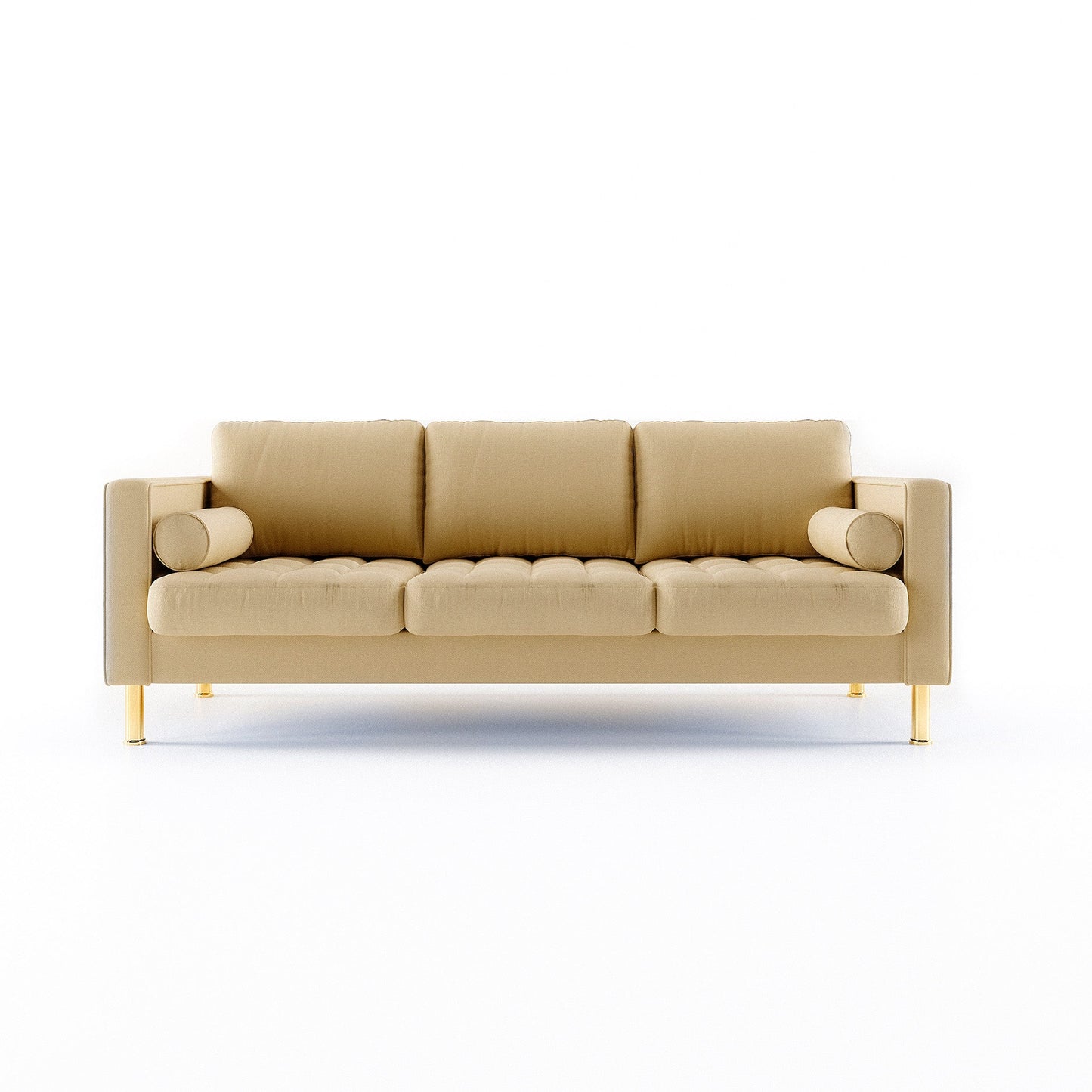 Palo Sofa T (Split Seats) | 3+ Seater (7 feet) | Tufted