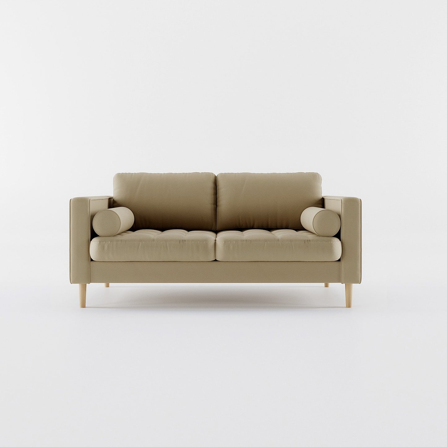 Palo Sofa T (Split Seats) | 2.5 Seater (6 feet) | Tufted