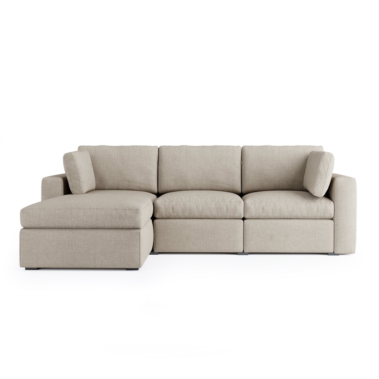 Node Sofa | L Shaped Sofa | 3 Seater (8 x 5.5 feet)