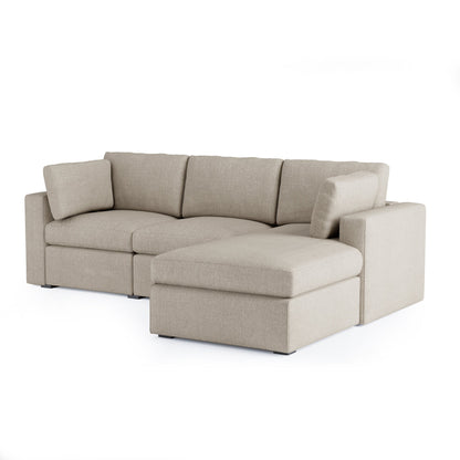 Node Sofa | L Shaped Sofa | 3 Seater (8 x 5.5 feet)