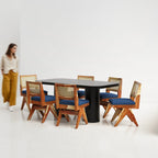 Alba-Jean Dining Table Set - 6 & 8 Seater/ All sizes