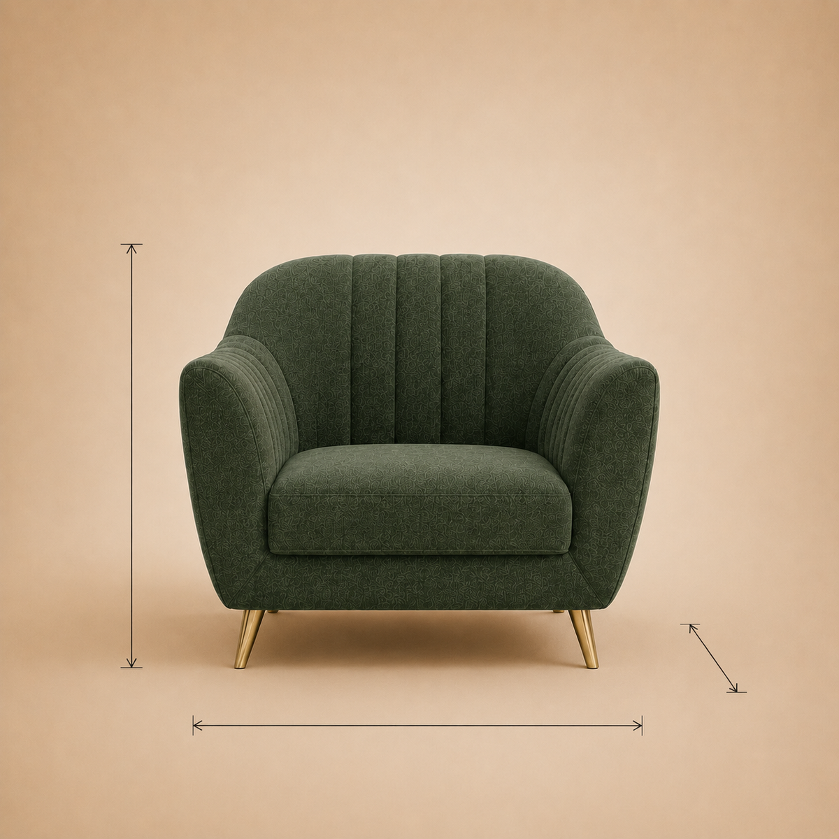 Albury sofa — 1-Seater