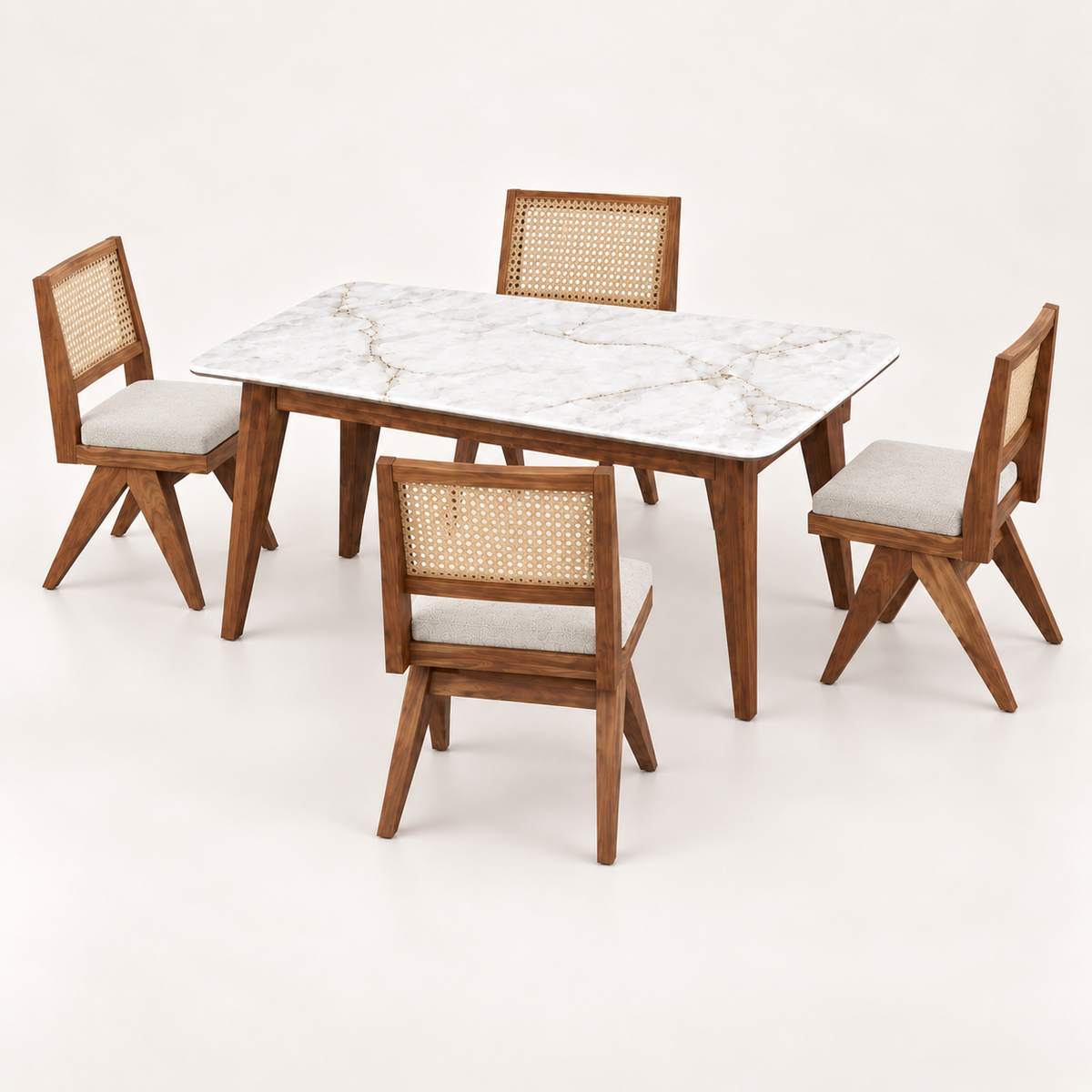 Pranaisha Designs ALDO-4S-WHT-SELENA Aldo-4S-White-Selena-01-Hero.png