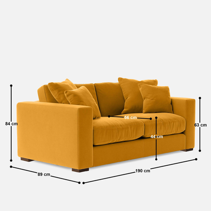 Atlanta 3 Seater Sofa - 74"
