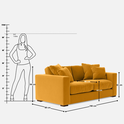 Atlanta 3 Seater Sofa - 74"