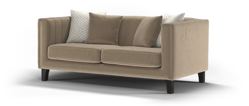 Wildo Luxury Sofa Set in Suede