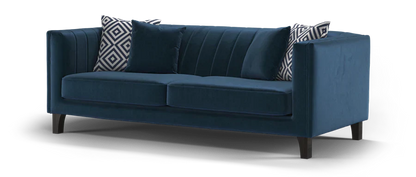 Wildo Luxury Sofa Set in Suede