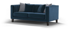 Wildo Luxury Sofa Set in Suede