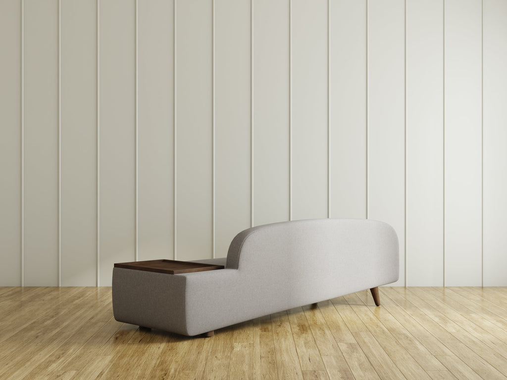 Wedge 3 Seater Sofa, Left Arm