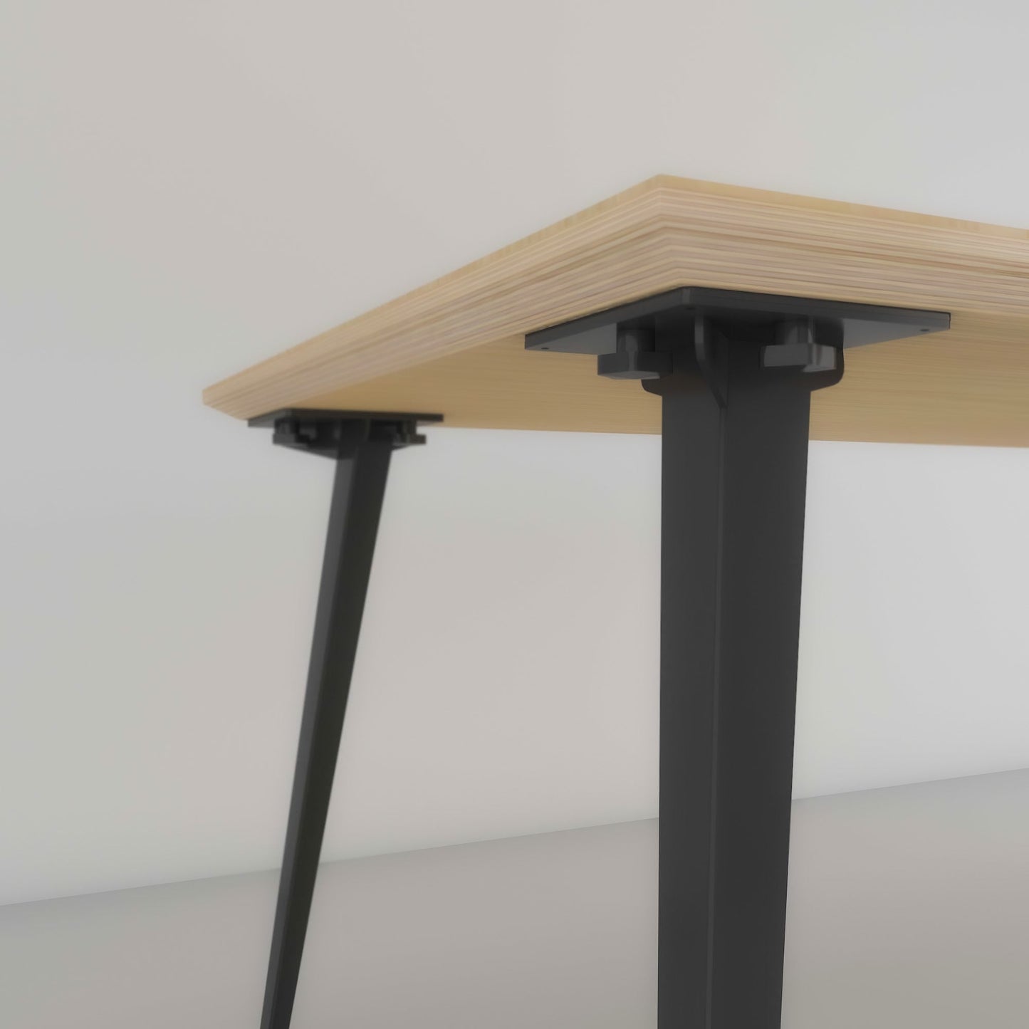 Takeshi Desk Pro (5x2.5 feet) - White Oak on Birch