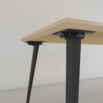 Serenity Dining Table XL (6x3 feet) - White Oak Veneer