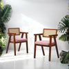 Bob Rattan Chair - Set of Two
