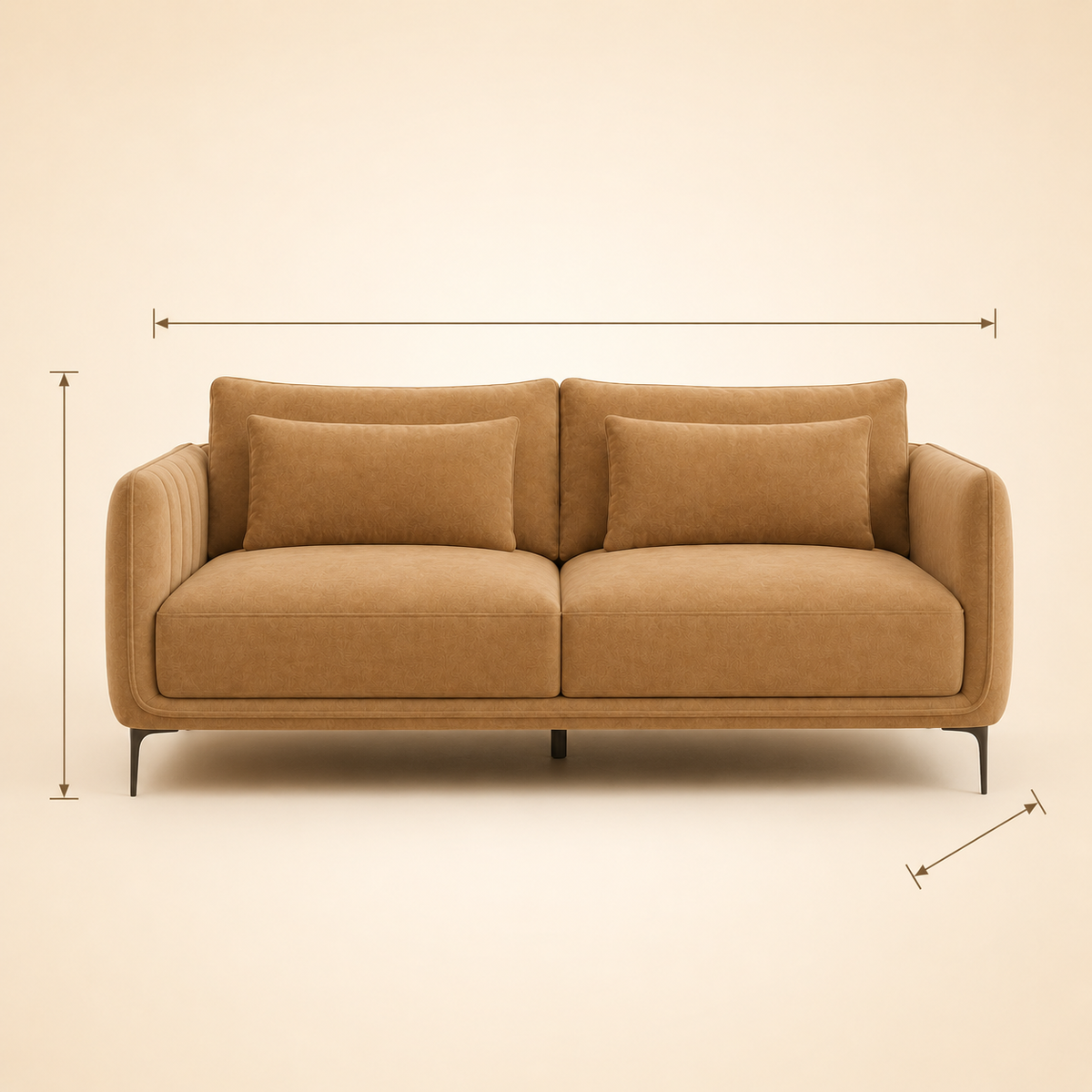Brisbane sofa — Brisbane 3 Seater