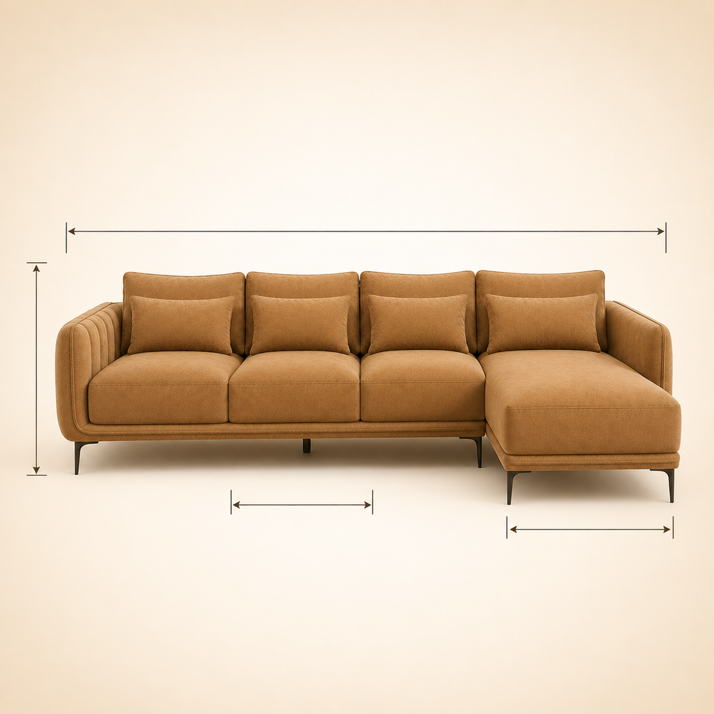 Brisbane sofa — Brisbane 3 Plus L Right