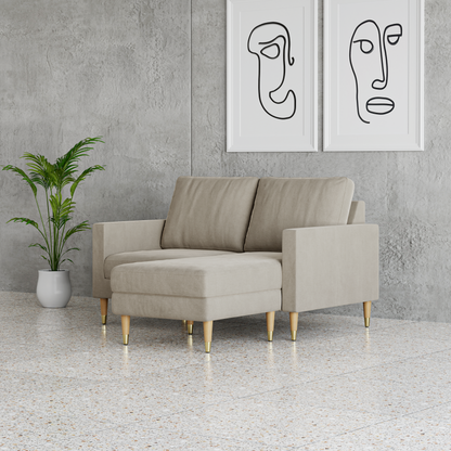 Lore Sofa | Small L-Shaped Sectional with Chaise (5 feet)