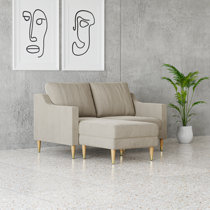 Lore Sofa | Small L-Shaped Sectional with Chaise (5 feet)