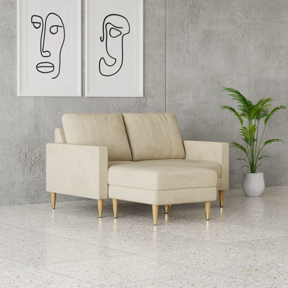 Lore Sofa | Small L-Shaped Sectional with Chaise (5 feet)