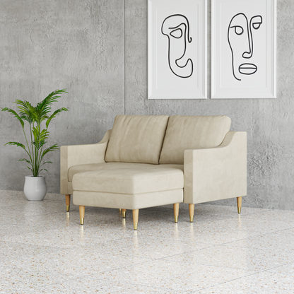 Lore Sofa | Small L-Shaped Sectional with Chaise (5 feet)