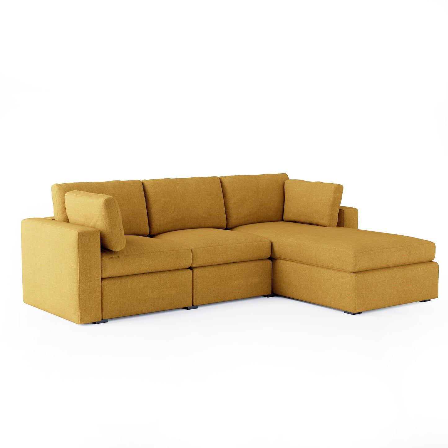 Node Sofa | L Shaped Sofa | 3 Seater (8 x 5.5 feet)