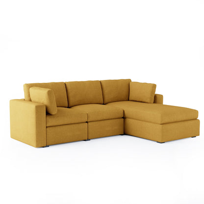 Node Sofa | L Shaped Sofa | 3 Seater (8 x 5.5 feet)