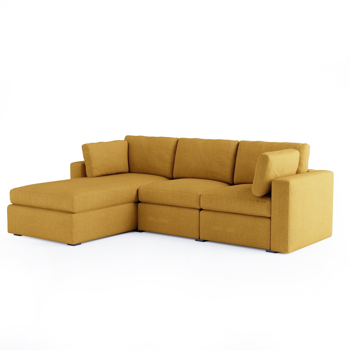 Node Sofa | L Shaped Sofa | 3 Seater (8 x 5.5 feet)