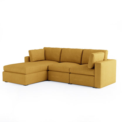 Node Sofa | L Shaped Sofa | 3 Seater (8 x 5.5 feet)