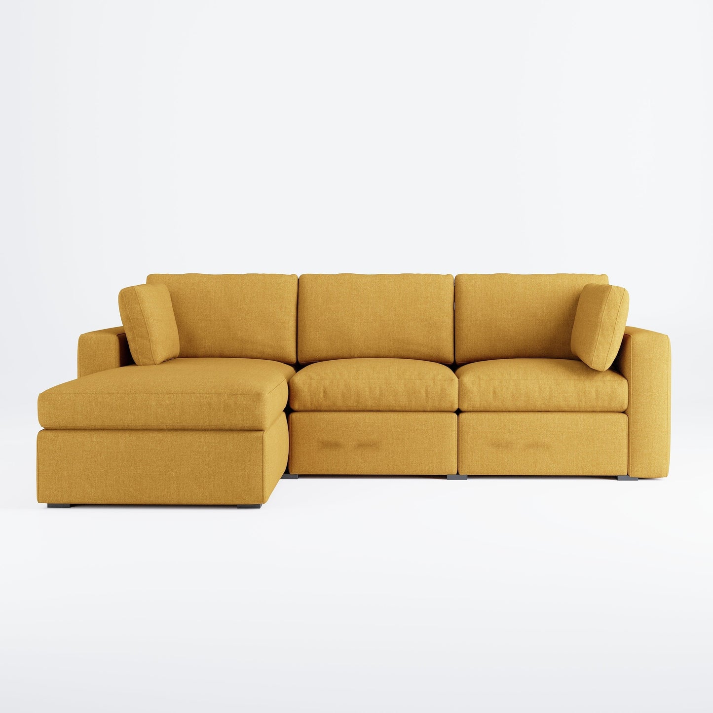 Node Sofa | L Shaped Sofa | 3 Seater (8 x 5.5 feet)