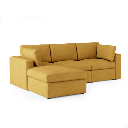 Node Sofa | L Shaped Sofa | 3 Seater (8 x 5.5 feet)