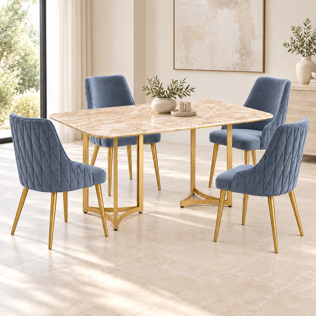 Pranaisha Designs CARLOS-4S-BEI-RUMI Carlos_Rumi_4S_Beige_04_LightStone_Lifestyle.png