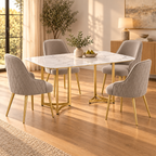Pranaisha Designs CARLOS-4S-WHT-SANA Carlos_Sana_4S_White_05_WarmOak.png