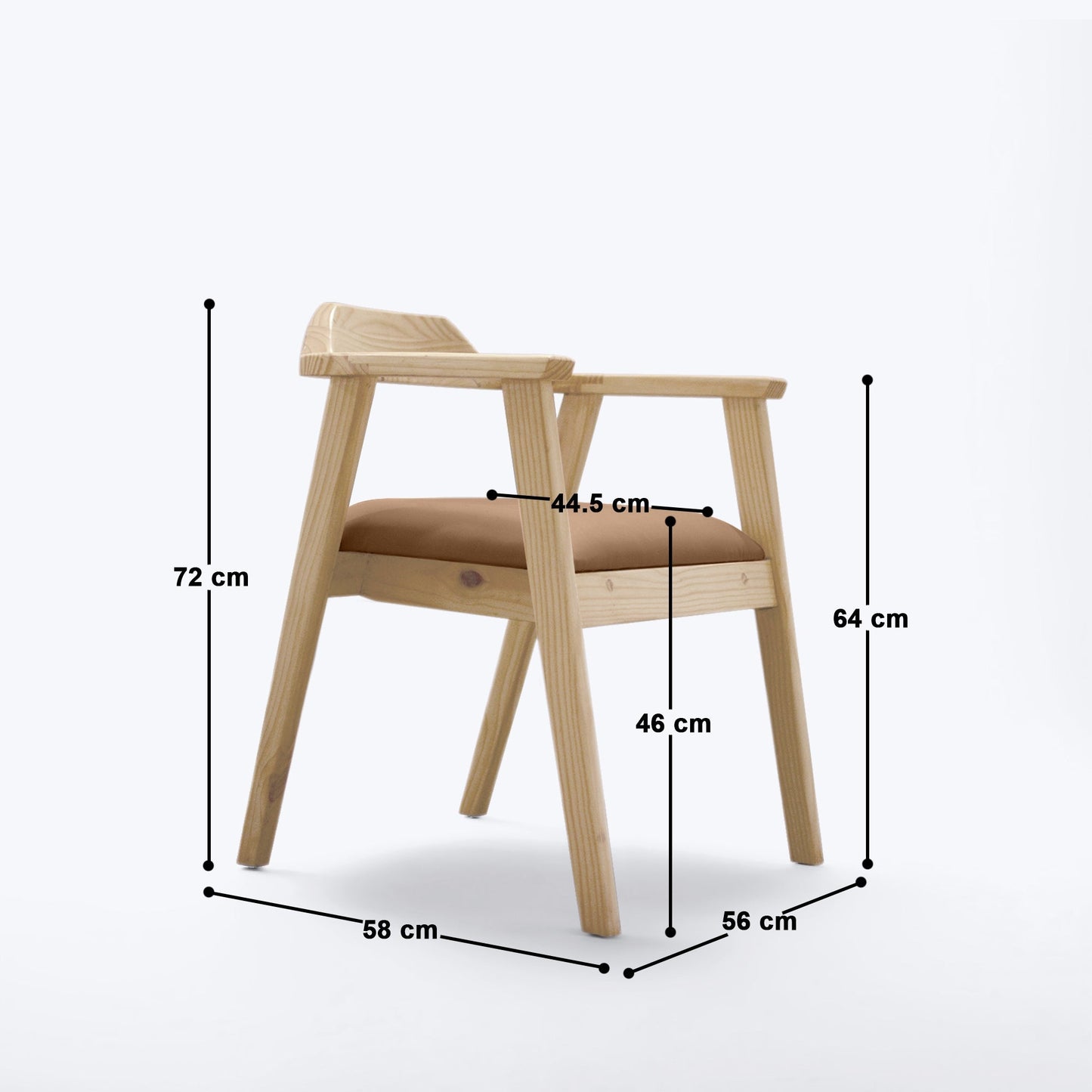 Miller Upholstered Chair - Set of Two