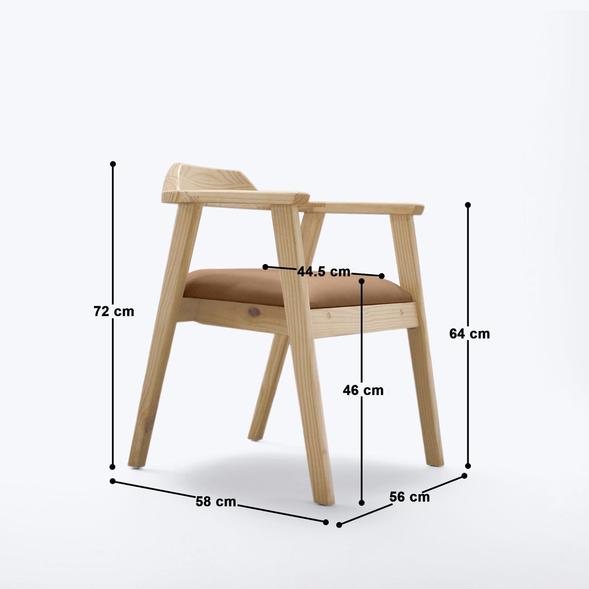 Miller Upholstered Chair - Set of Two