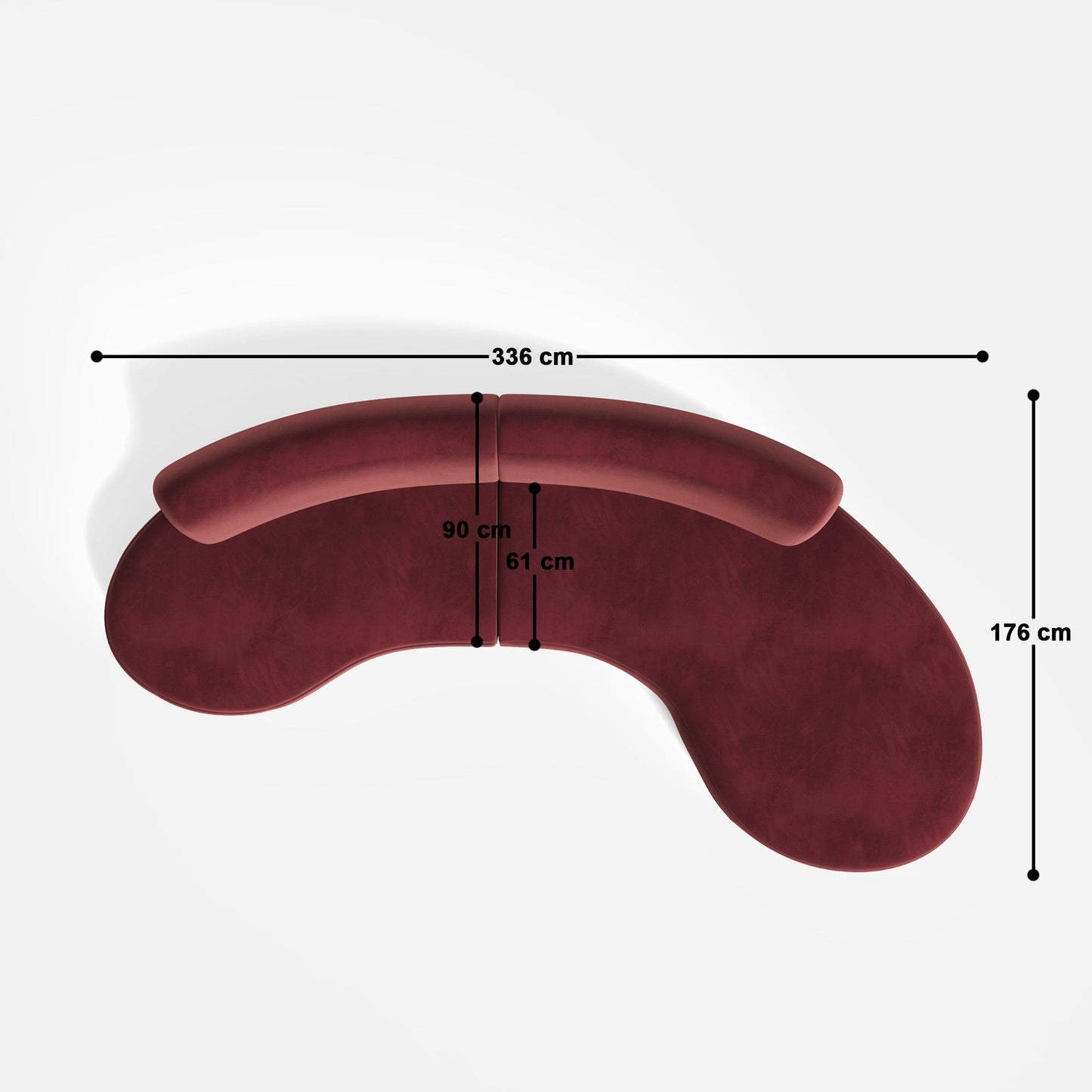 Celeste XL 4 Seater Sectional with Chaise