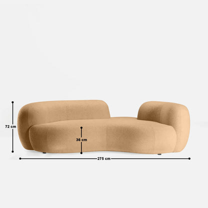 Winter Curvy Sofa - 108"