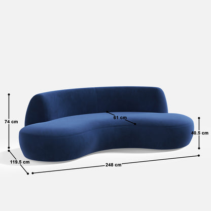 Celeste XL 2 Seater Sofa - 98"