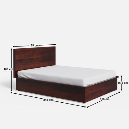Fran Hydraulic Storage Bed
