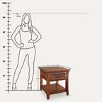 Hector Table - Side Table in Wood