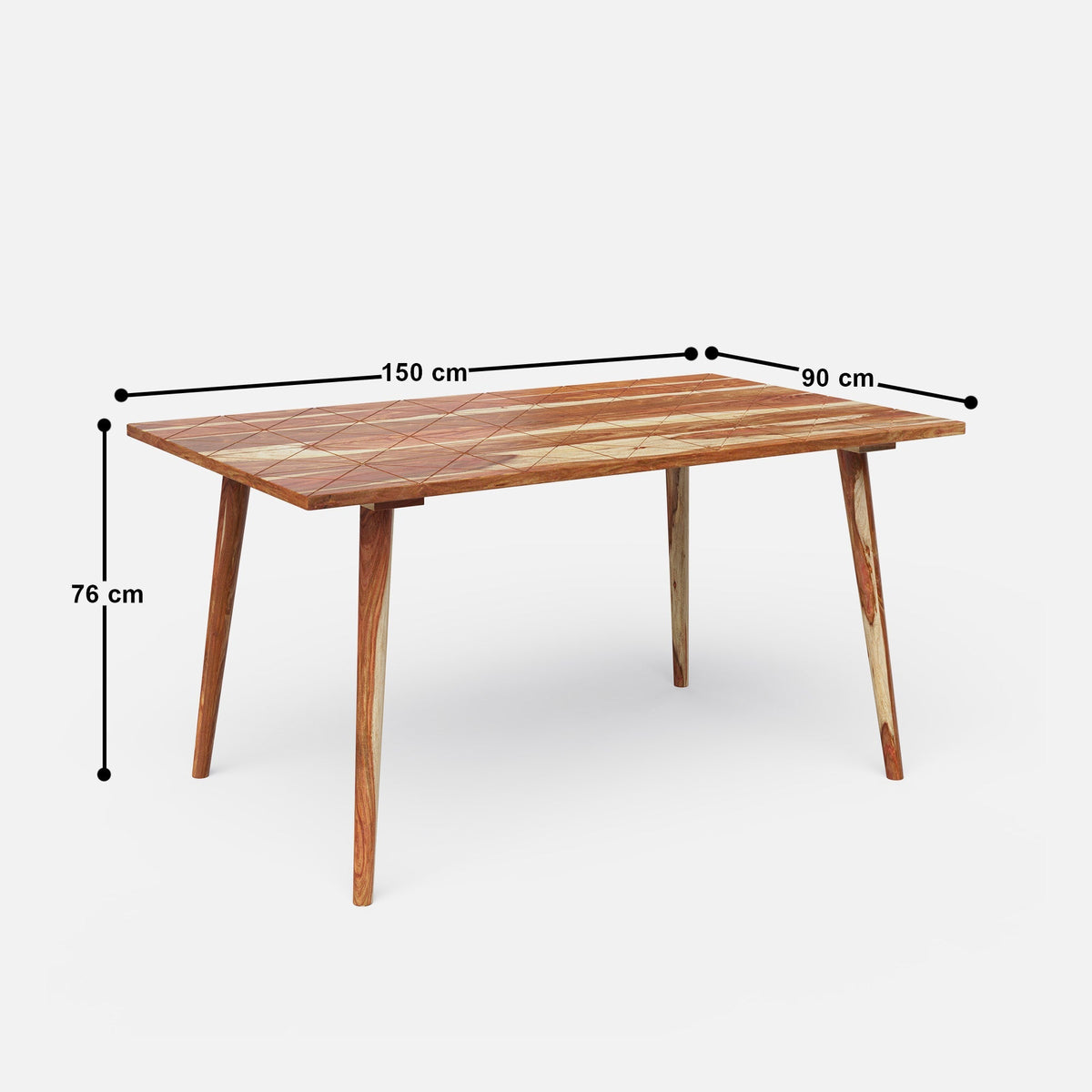 Helena Luxury Sheesham Dining Table - 4, 6 & 8 Seater/All Sizes