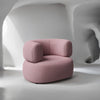 Eliza Curvy 1 Seater Sofa - 46”