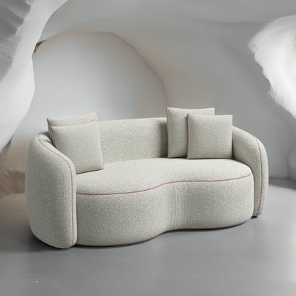 Mateo Curvy 2 Seater Sofa - 66"