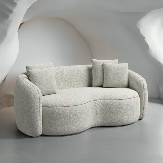 Mateo Curvy 2 Seater Sofa - 66"