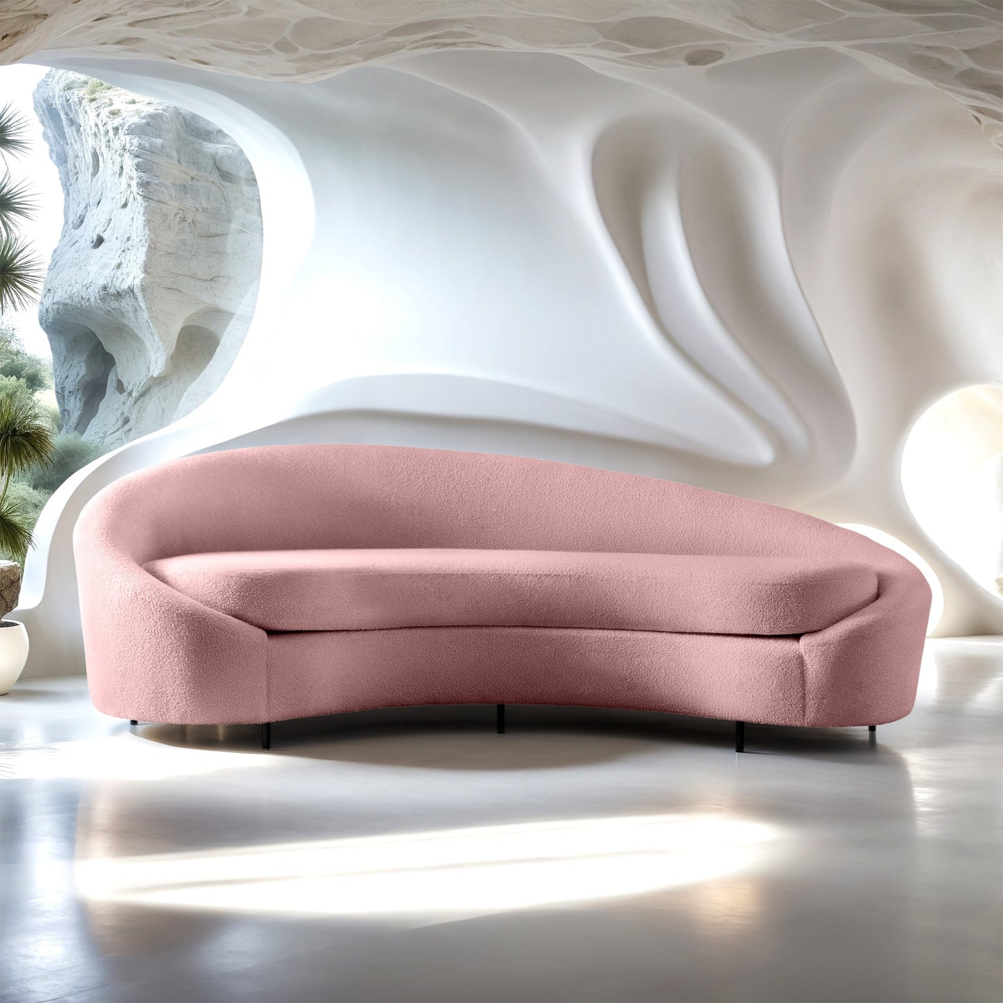 Cortez Curvy Large 3 Seater Sofa - 102"