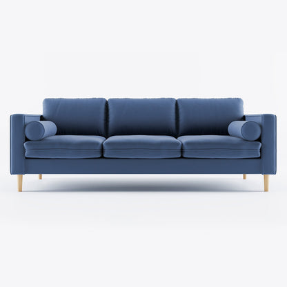 Palo Sofa (Split Seats) | 3+ Seater (7 feet) | Removable Fabrics