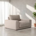 Derek 1 Seater Love Seat Sofa - 55"