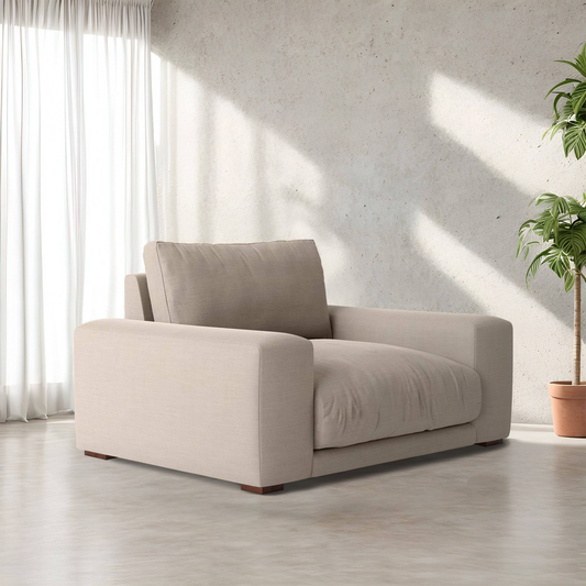 Derek 1 Seater Love Seat Sofa - 55"