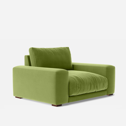 Derek 1 Seater Love Seat Sofa - 55"