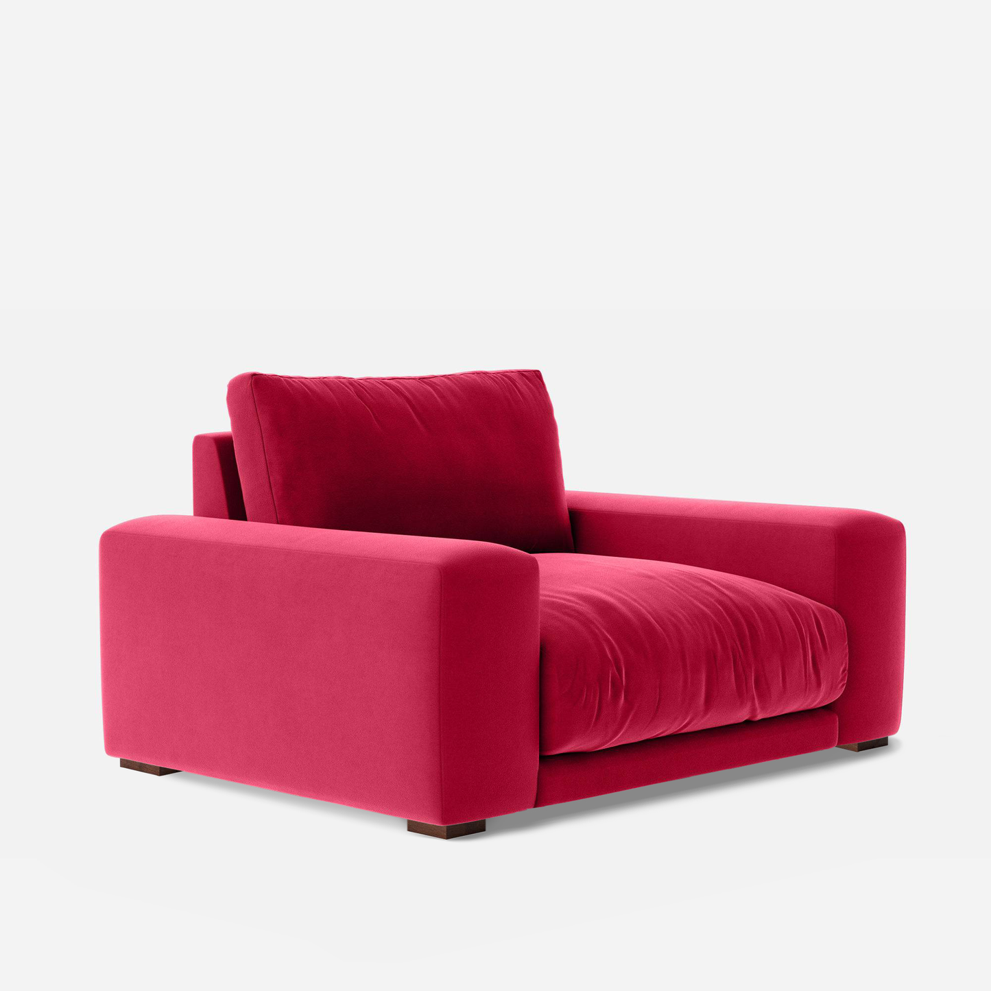 Derek 1 Seater Love Seat Sofa - 55"