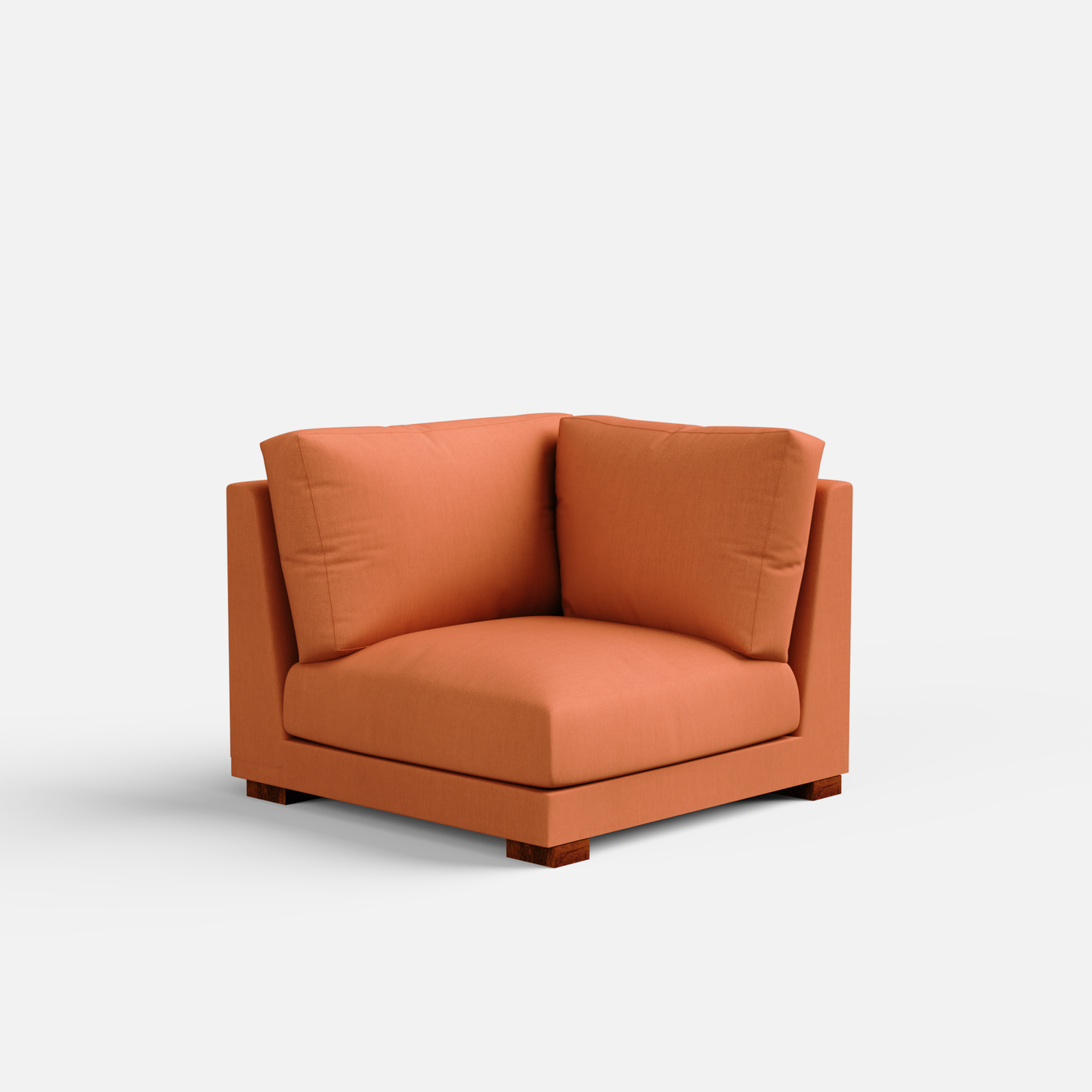 Derek modular right arm 4 seater sofa with ottoman - 133.5" | 62" Left chaise