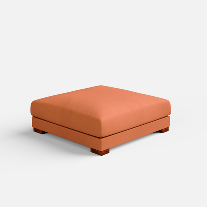 Derek modular right arm 4 seater sofa with ottoman - 133.5" | 62" Left chaise