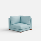 Derek Modular U- Shaped sofa with ottoman - 62" Left Chaise with 34" Ottoman | 123" Middle | 62" Right Chaise with 34" Ottoman